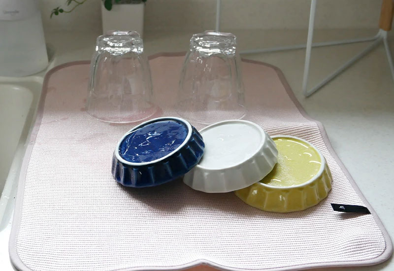無限に抗菌する食器洗いスポンジ＆水切りマット！