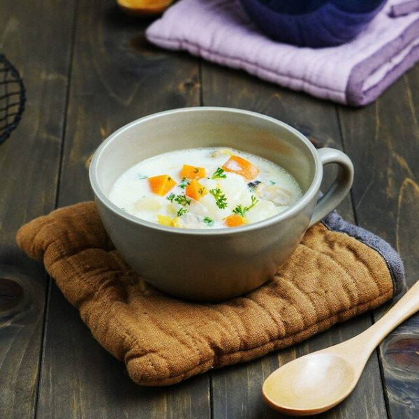 美濃焼のスープカップで暑い夏にぴったりの冷製スープを飲みませんか？