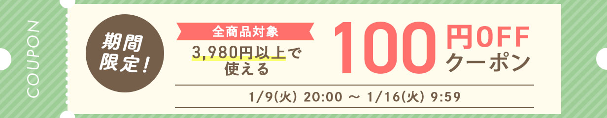 100円OFFクーポン