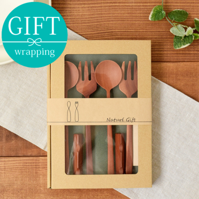 木製カトラリー ペアギフトセット