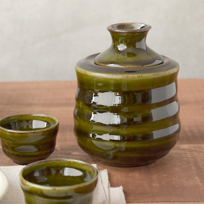 酒器 徳利 新緑 1合 170cc 酒燗器