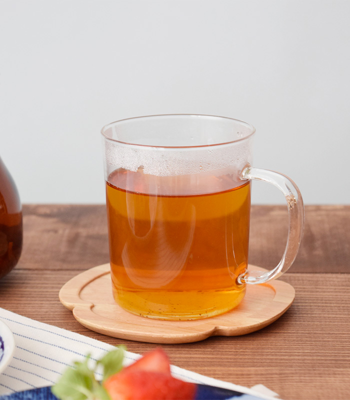 マグカップ 耐熱ガラス製 丸型 300cc