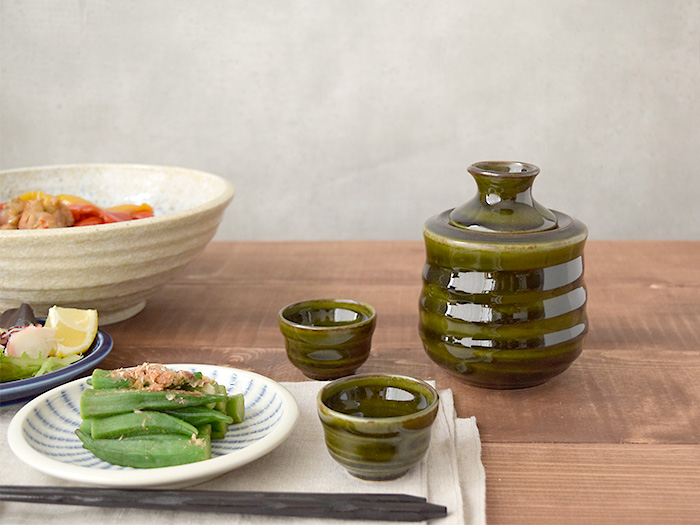 酒器 徳利 新緑 1合 150cc 酒燗器