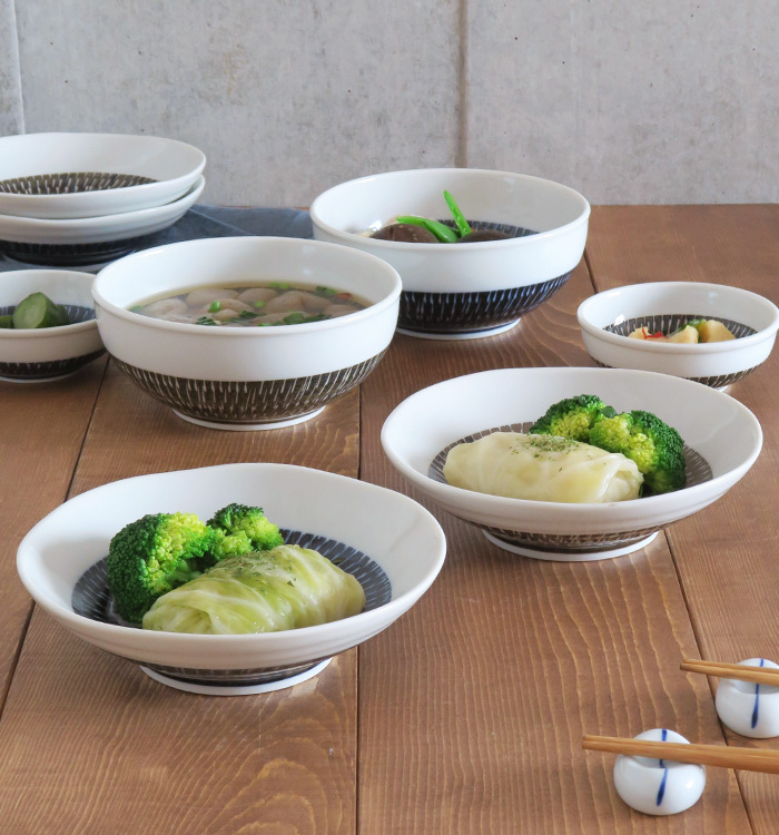 和食器 浅鉢 17cm トビカンナ