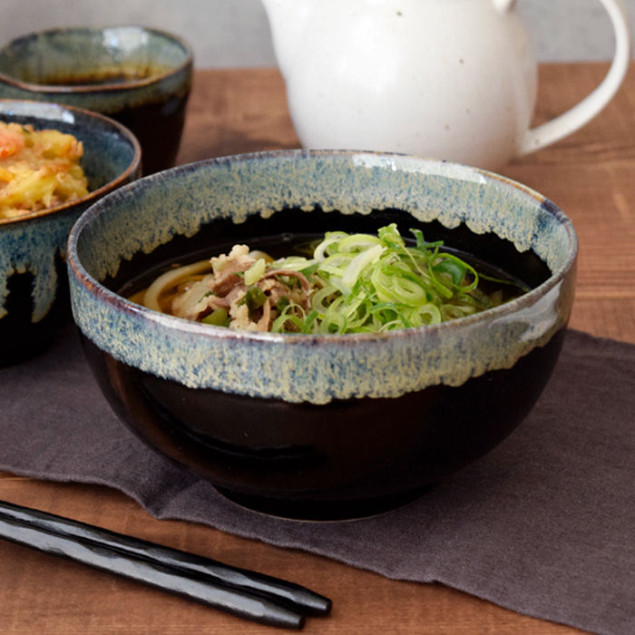 どんぶり お好み丼（大） 天目白流し 和食器