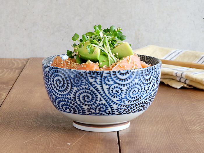 古染たこ唐草 おこのみ丼ぶり